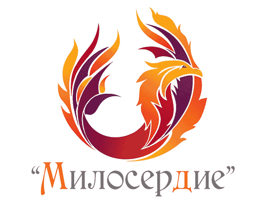 Логотип на главной ХКОО "Милосердие"